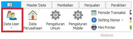 menu data user