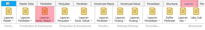 laporan konsinyasi masuk