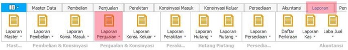 laporan penjualan