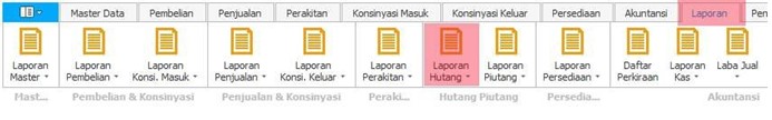 laporan hutang