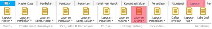 laporan piutang