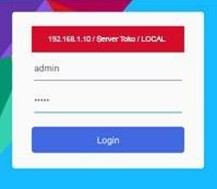 login sistem