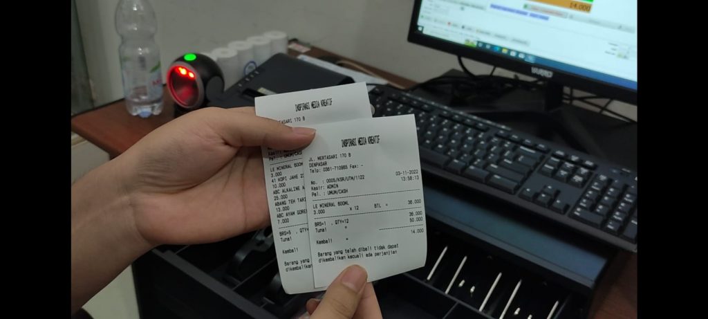 jenis kertas struk