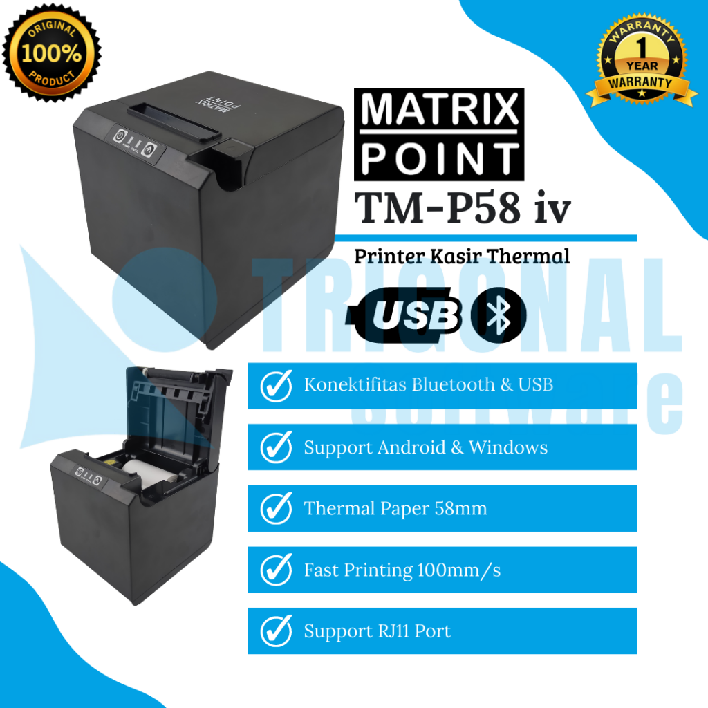 mini printer kasir swalayan