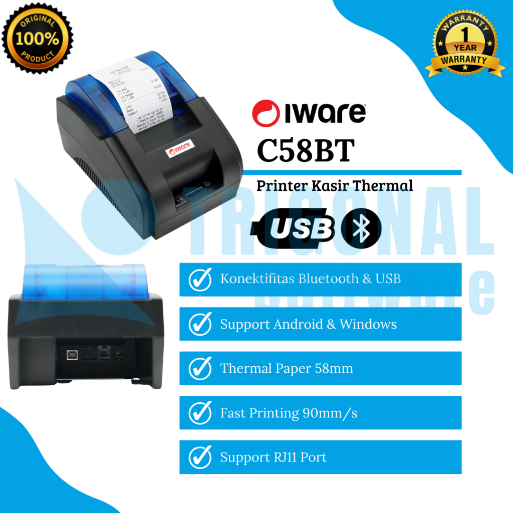 mini printer kasir swalayan