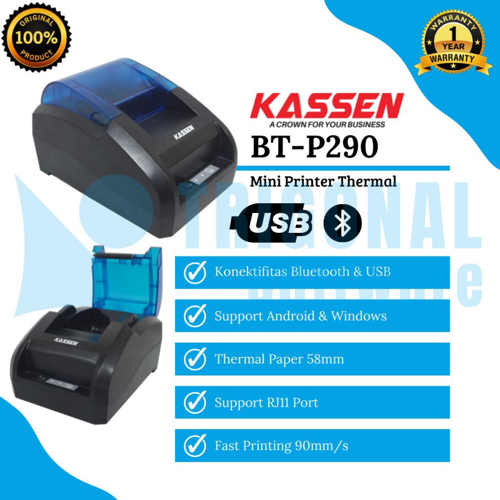 mini printer kasir swalayan