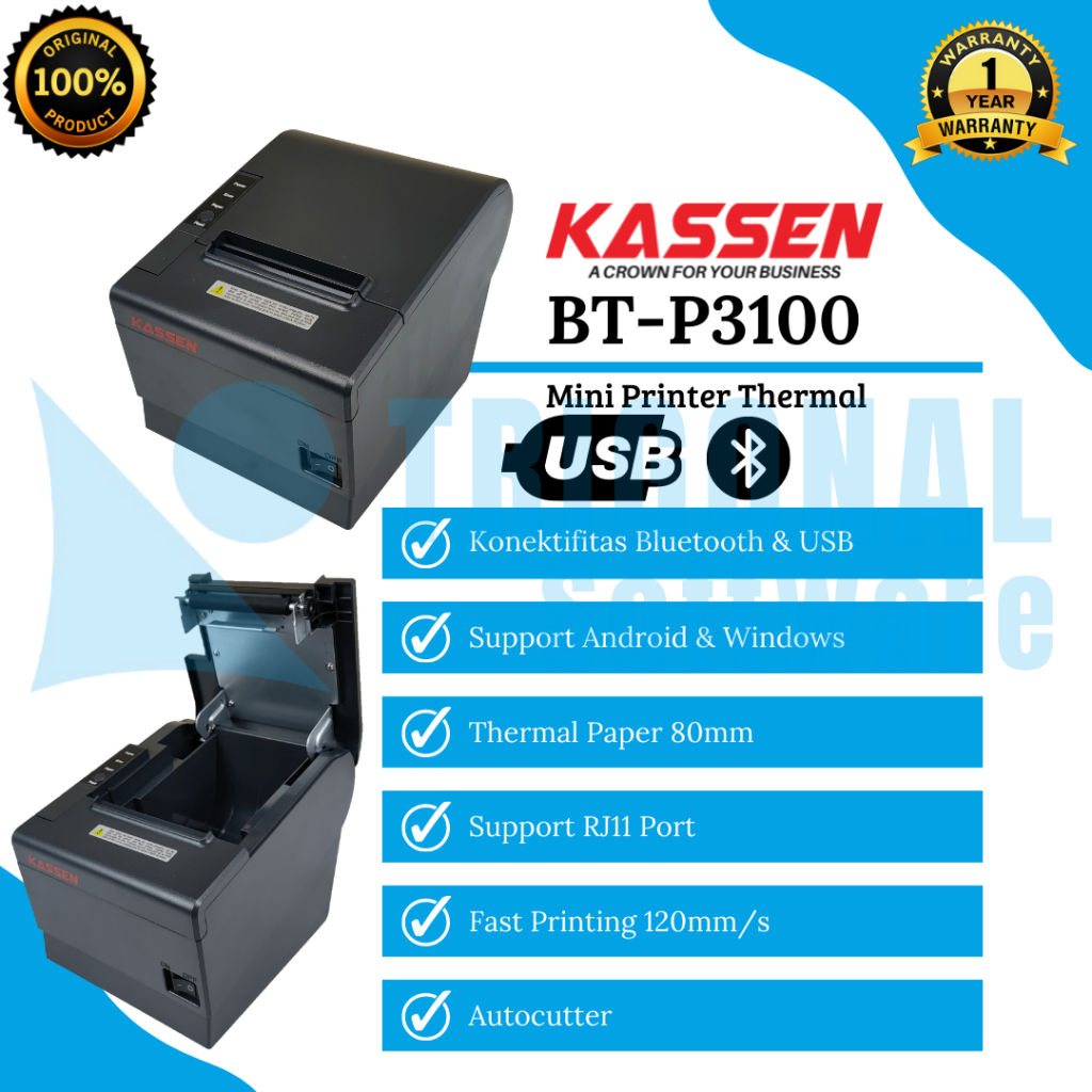 mini printer kasir swalayan