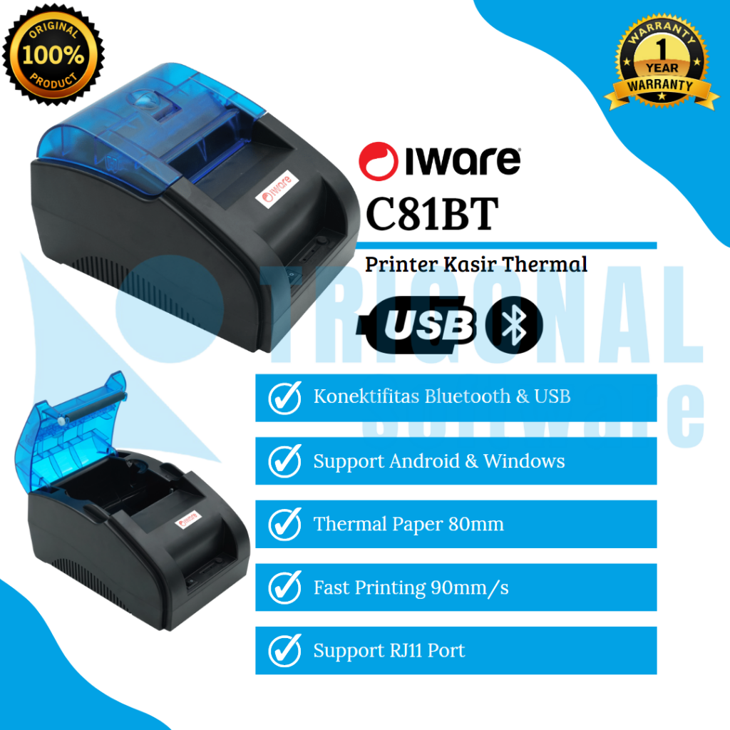 mini printer kasir swalayan