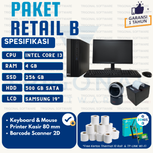 Paket Komputer Kasir Retail B