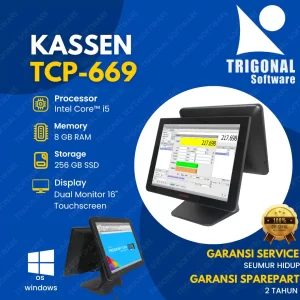 PC Kasir Dual Monitor KASSEN TCP-669
