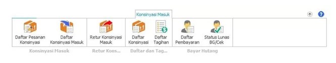 menu konsinyasi masuk aplikasir kasir