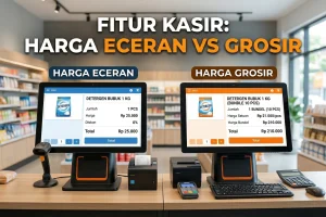 Aplikasi Kasir dengan Fitur Harga Eceran & Grosir