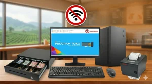 IPOS Kasir Desktop internet lemah
